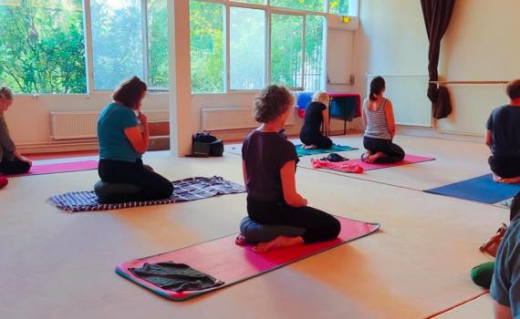 cours de yoga au Soleil dOr